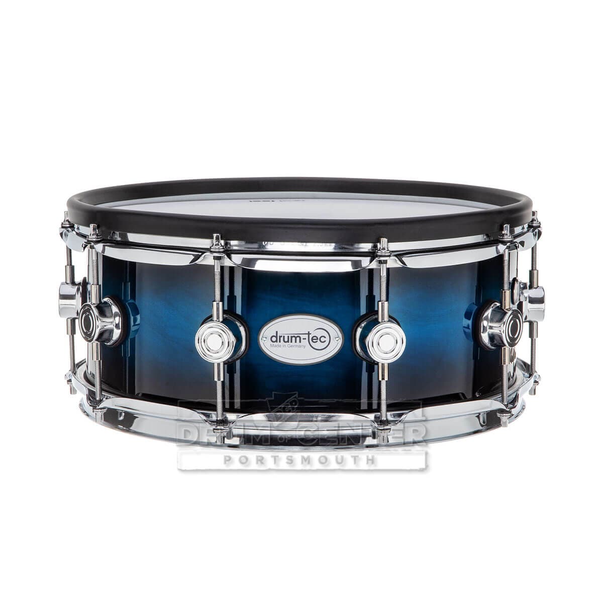Drum-Tec Pro 3 Series E-Snare Drum 14x5.5 Blue Burst