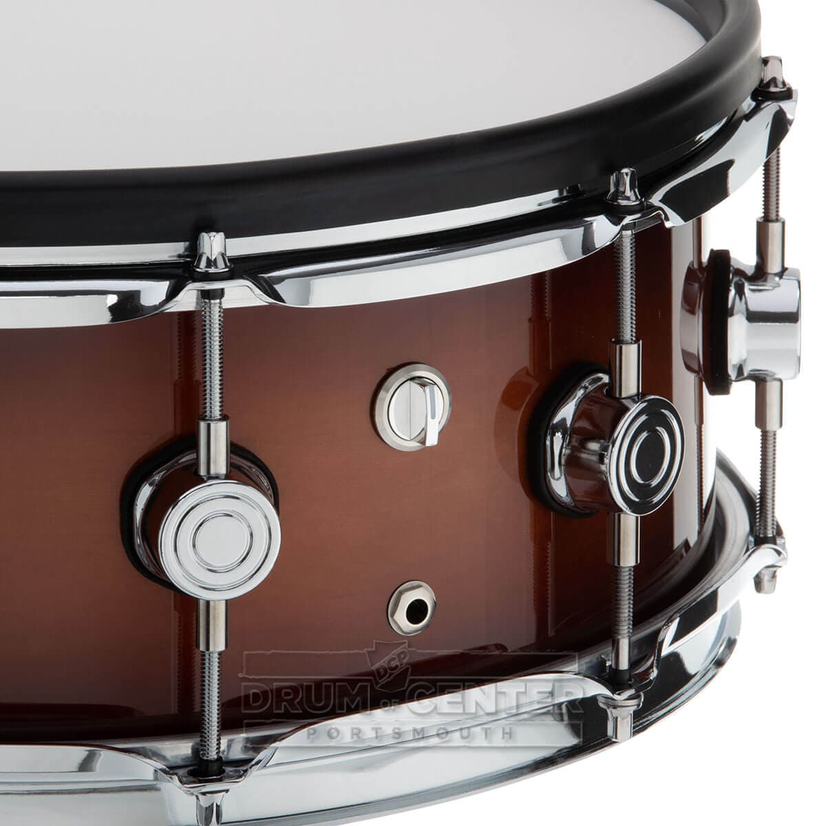 Drum-Tec Pro 3 Series E-Snare Drum 14x5.5 Brown Sunburst