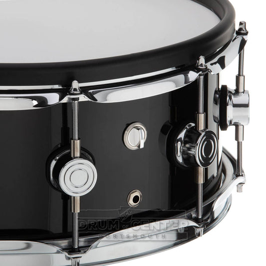 Drum-Tec Pro 3 Series E-Snare Drum 14x5.5 Piano Black