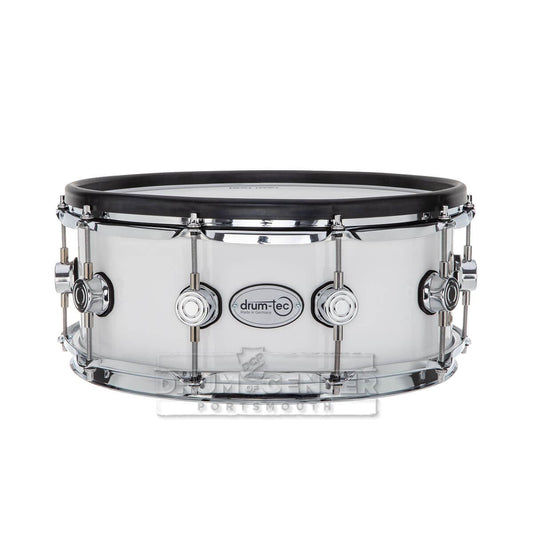 Drum-Tec Pro 3 Series E-Snare Drum 14x5.5 Piano White