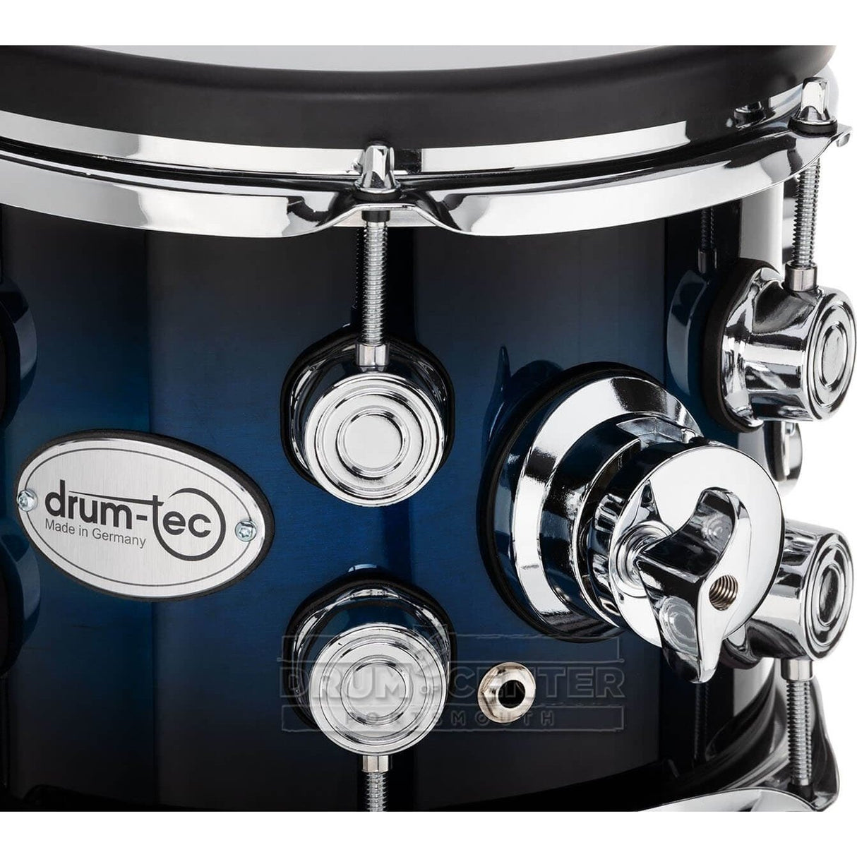 Drum-Tec Pro 3 Series E-Tom 8x7 Blue Burst – Drum Center Of Portsmouth