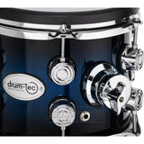 Drum-Tec Pro 3 Series E-Rack Tom 8x7 Blue Burst