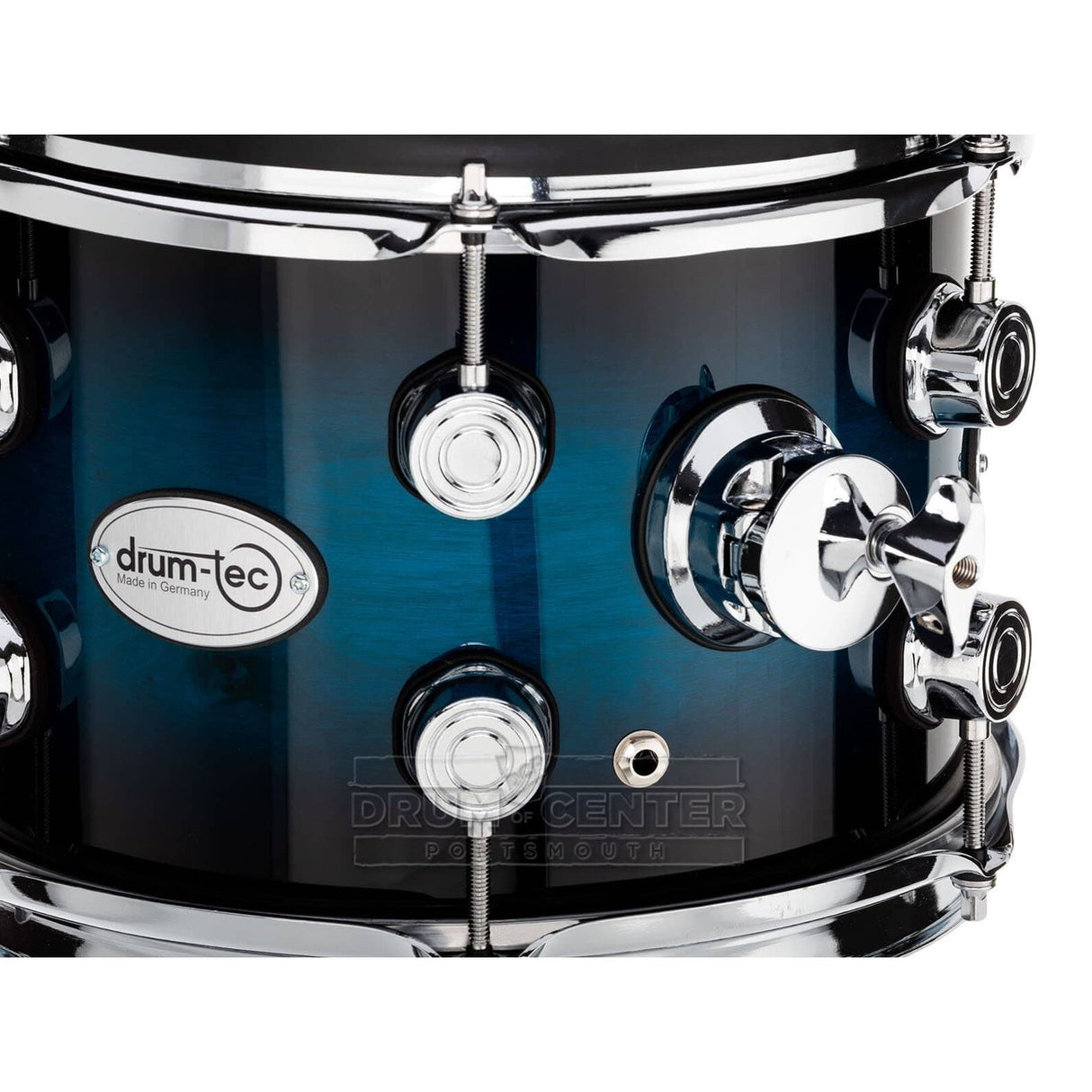 Drum-Tec Pro 3 Series E-Tom 10x7.5 Blue Burst – Drum Center Of Portsmouth