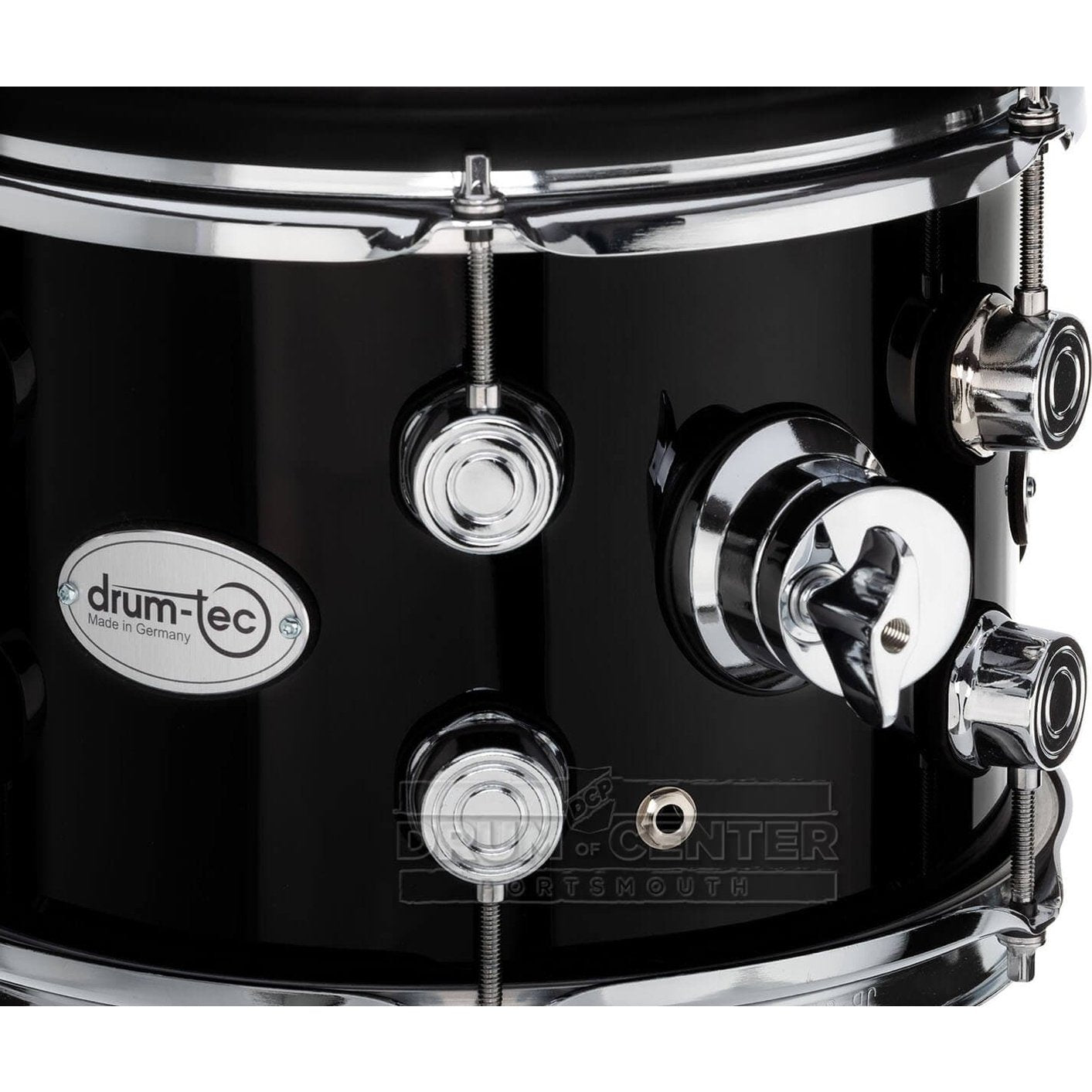 Drum-Tec Pro 3 Series E-Rack Tom 10x7.5 Piano Black