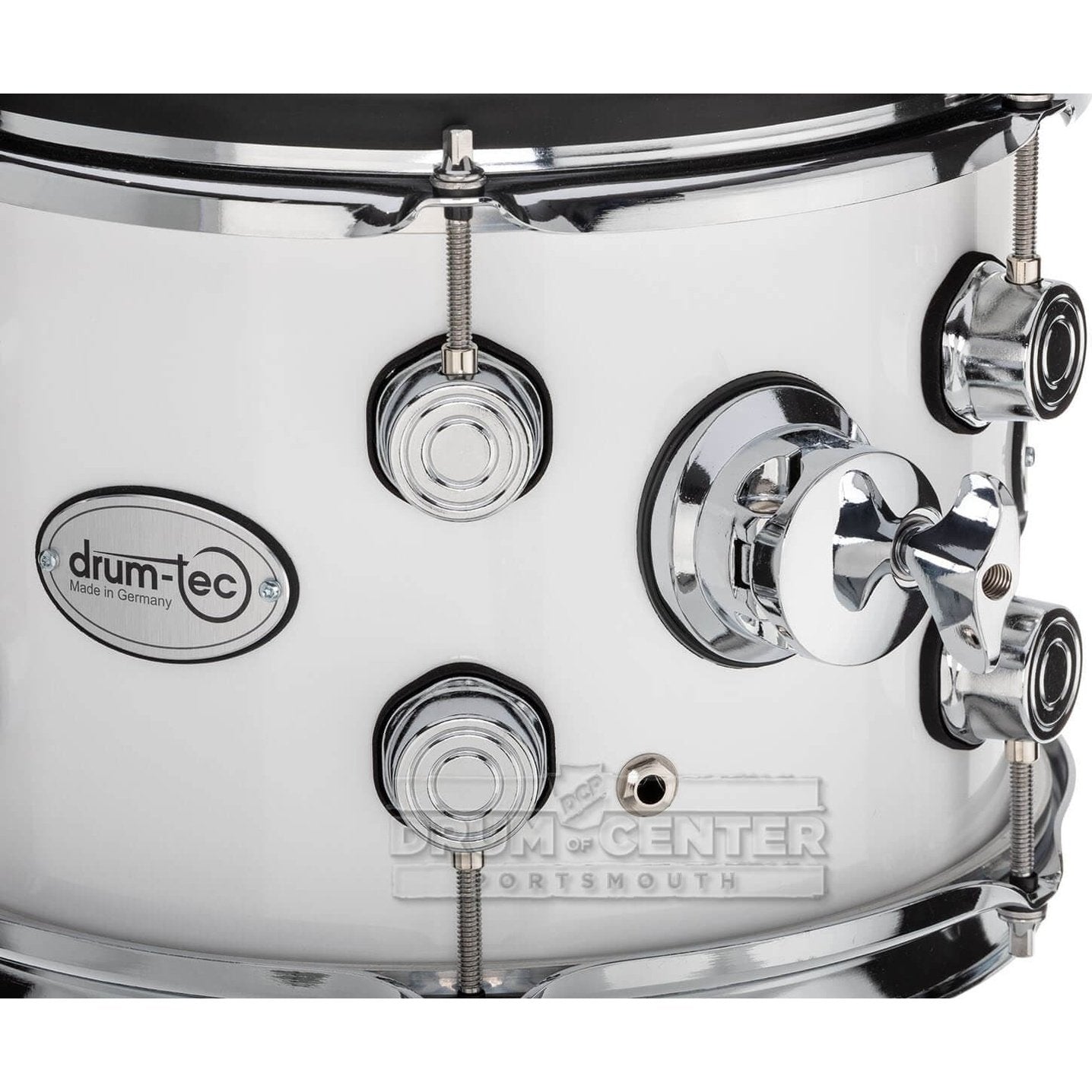 Drum-Tec Pro 3 Series E-Rack Tom 10x7.5 Piano White