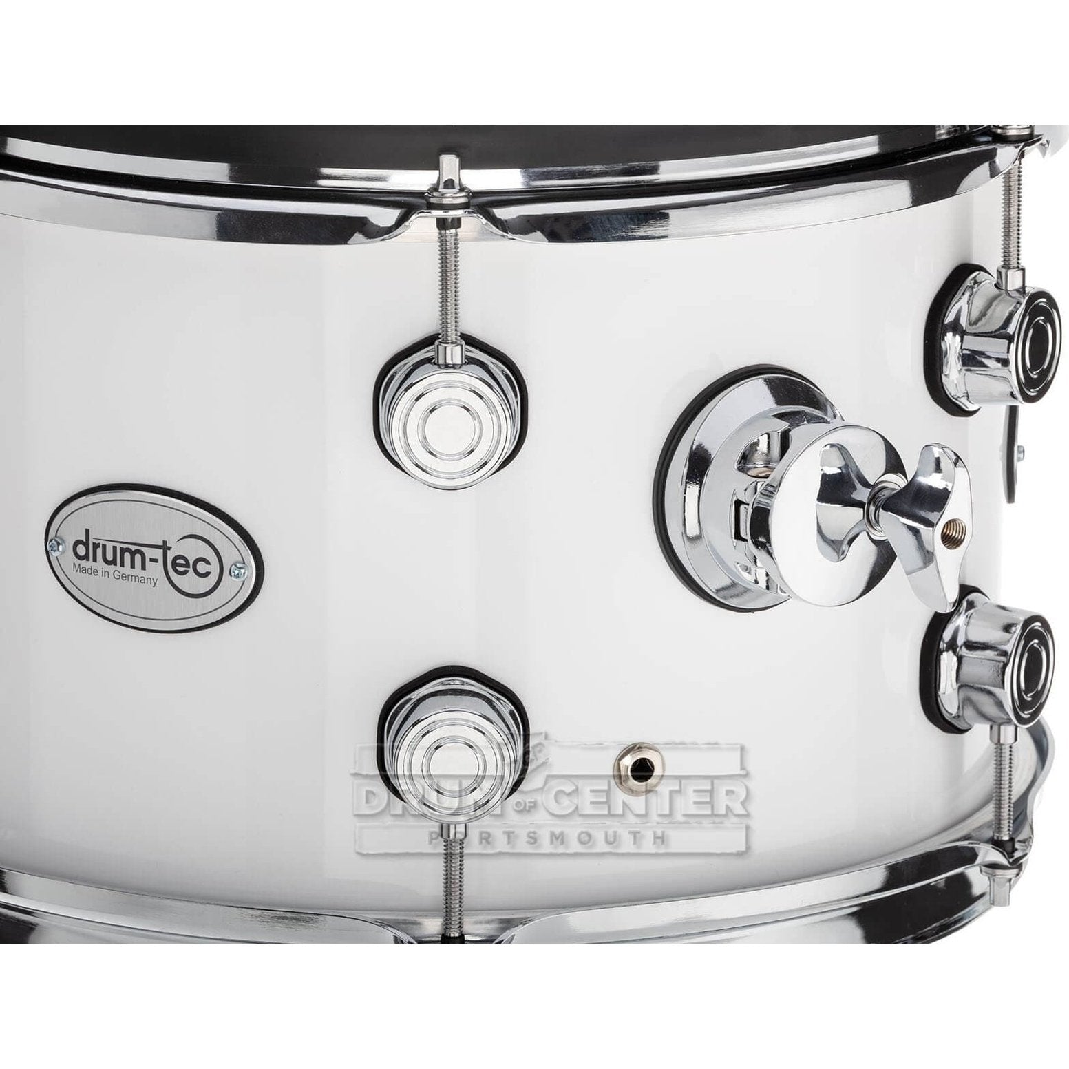 Drum-Tec Pro 3 Series E-Rack Tom 12x8 Piano White