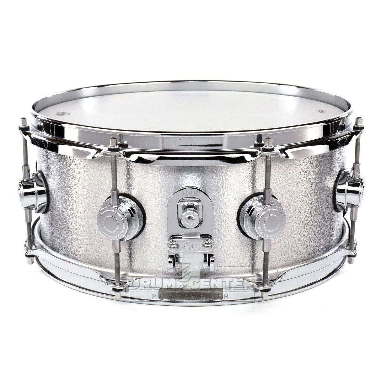 DW Collectors Cast Aluminum Snare Drum 13x5.5 Chrome Hardware