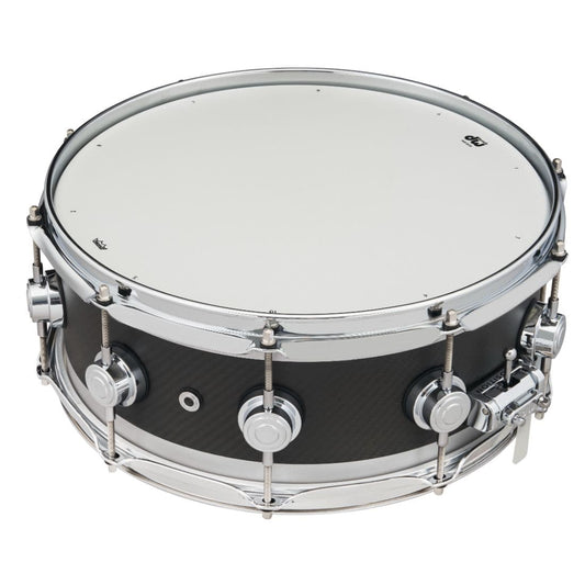 DW Ultralight Edge Snare Drum 14x5.5 Carbon Fiber