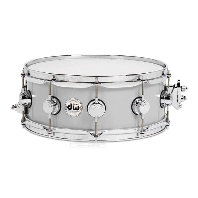 DW Collectors Thin Aluminum Snare Drum 14x5.5 Chrome Hardware
