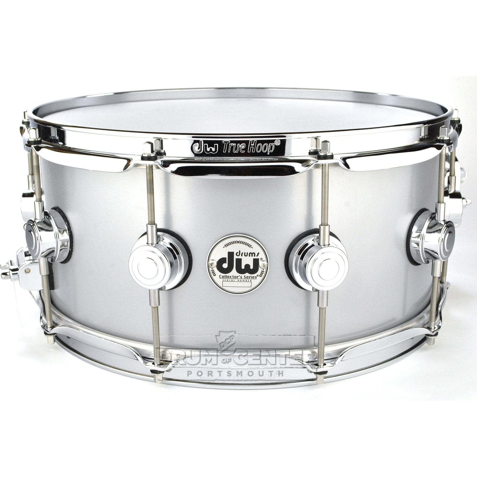 DW Collectors Thin Aluminum Snare Drum 14x6.5