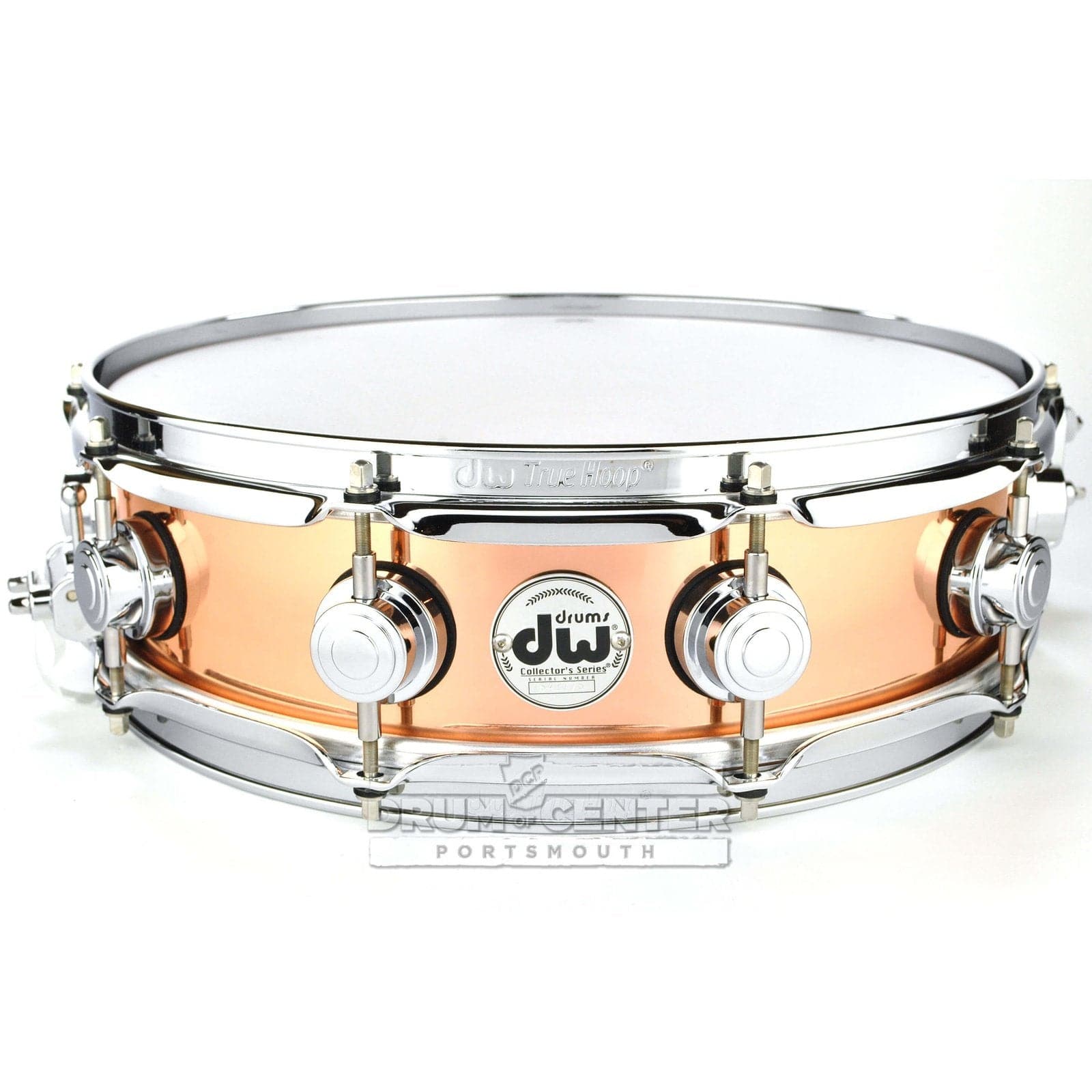 DW Collectors Copper Snare Drum 14x4 Chrome Hardware