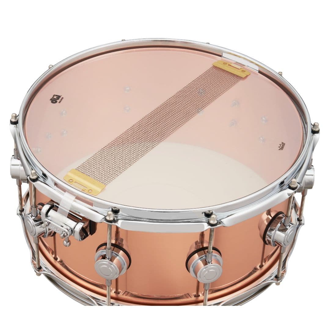 DW Collectors Copper Snare Drum 14x6.5 Chrome Hardware