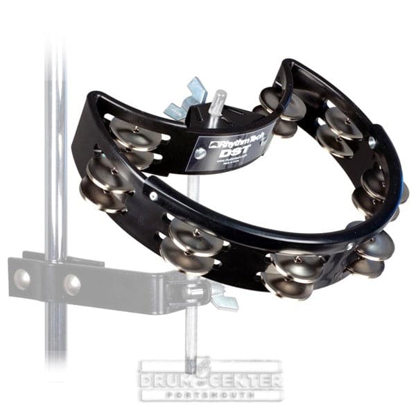 Rhythm Tech Drum Set Tambourine Black Nickel Jingles