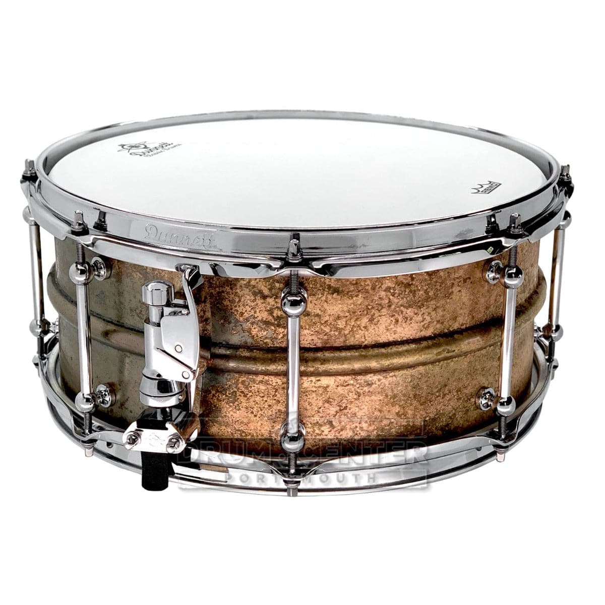 Dunnett Classic 2N Antique Brass Snare Drum 14x6.5 "Juli"