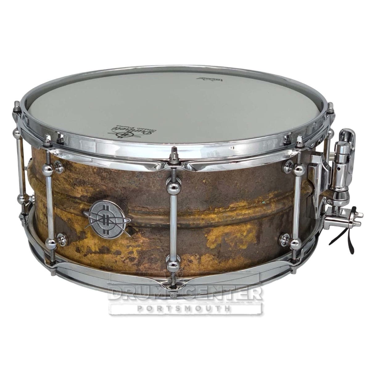 Dunnett Classic 2N Antique Brass Snare Drum 14x6.5 "Twenty 2"