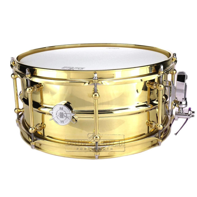 Dunnett Classic 2N Triple Brass Snare Drum 14x6.5