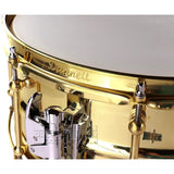 Dunnett Classic 2N Triple Brass Snare Drum 14x6.5