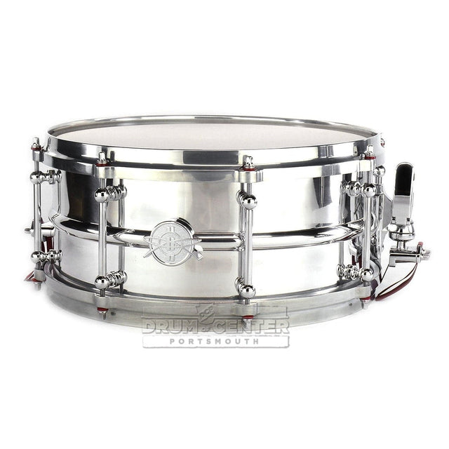 Dunnett Classic 2N Modeling Aluminum Snare Drum 14x6.5 w/Polished Die Cast Hoops