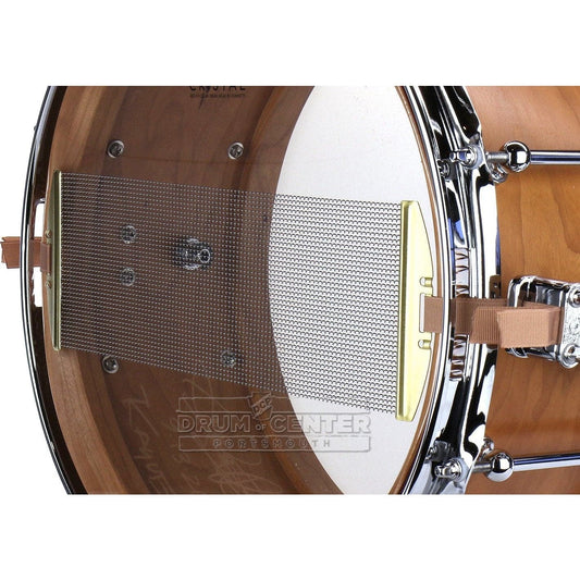 Dunnett Classic MonoPly Cherry Snare Drum 14x6.5 Satin Natural