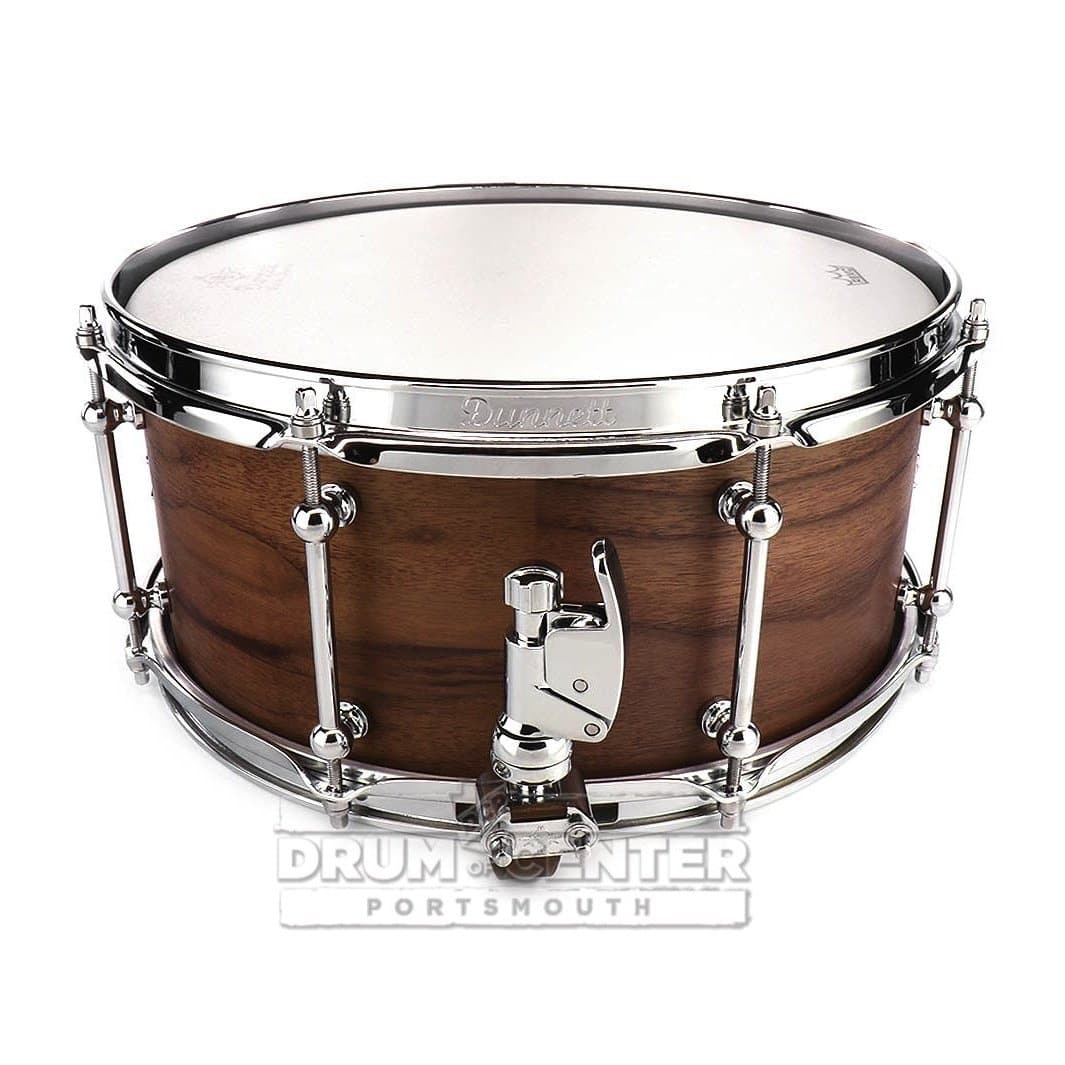 Dunnett Classic MonoPly Walnut Snare Drum 14x6.5 Satin Natural
