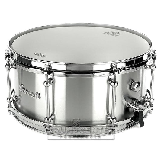 Dunnett Classic Stainless Steel Snare Drum 14x6.5 Brushed