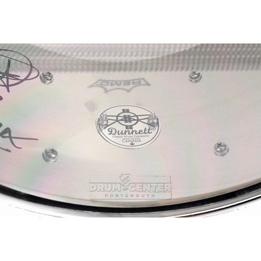 Dunnett Classic Stainless Steel Snare Drum 13x6.5 Polished