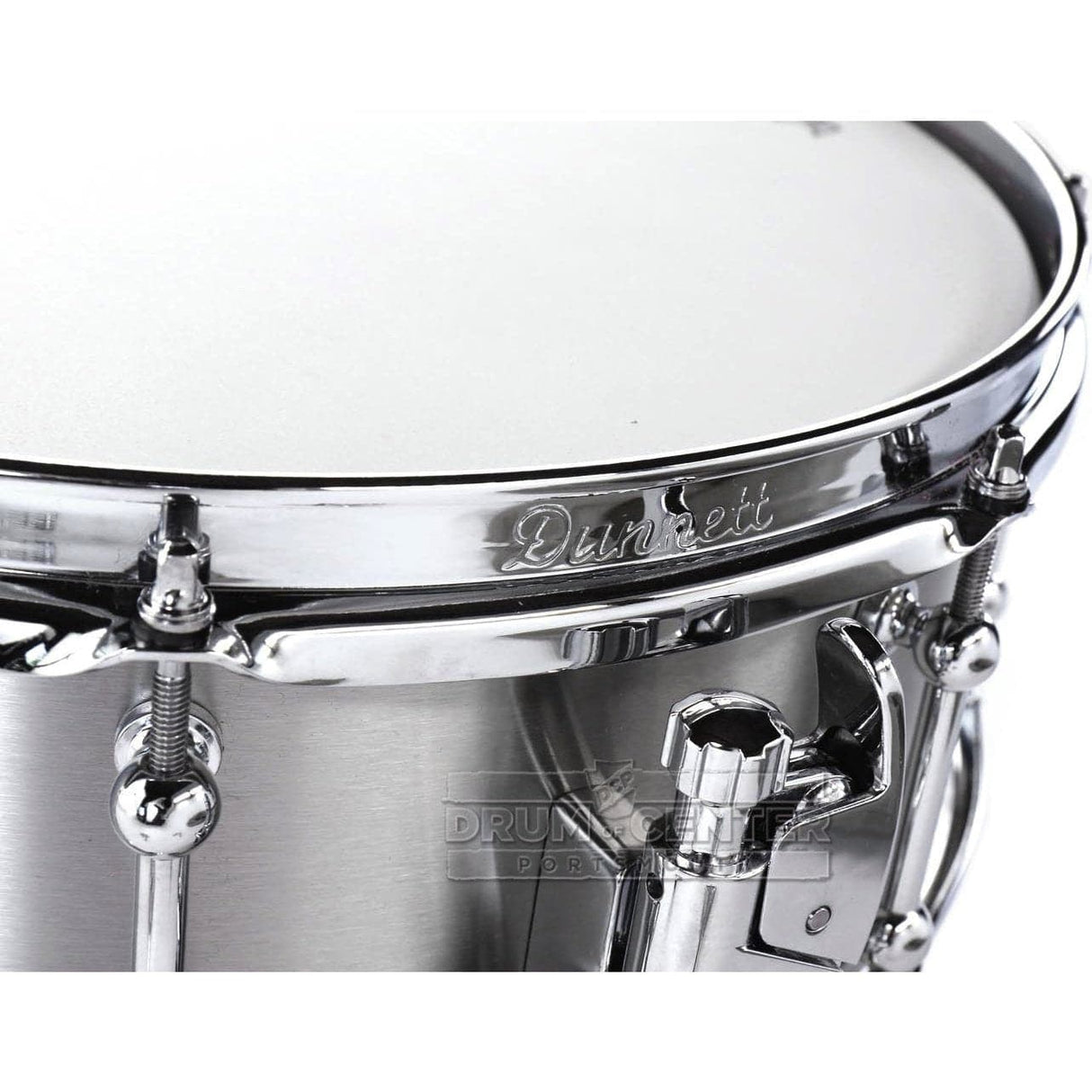 Dunnett Classic Stainless Steel Snare Drum 14x5.5 Brushed