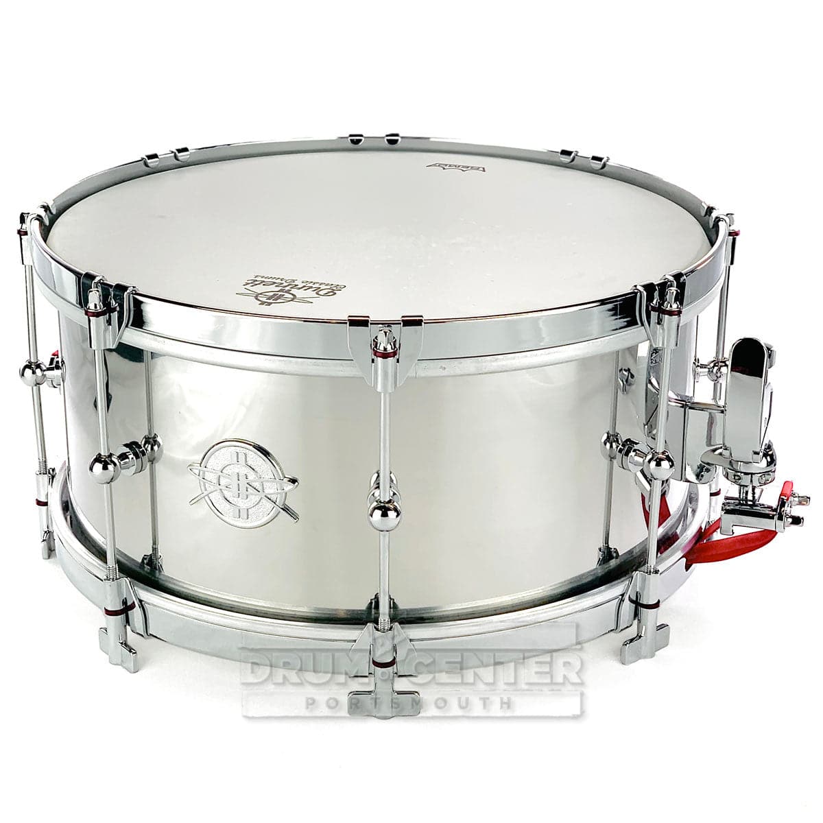 Dunnett Classic Stainless Steel Single Tension Snare Drum 14x6.5 w/Cold Rolled Hoops