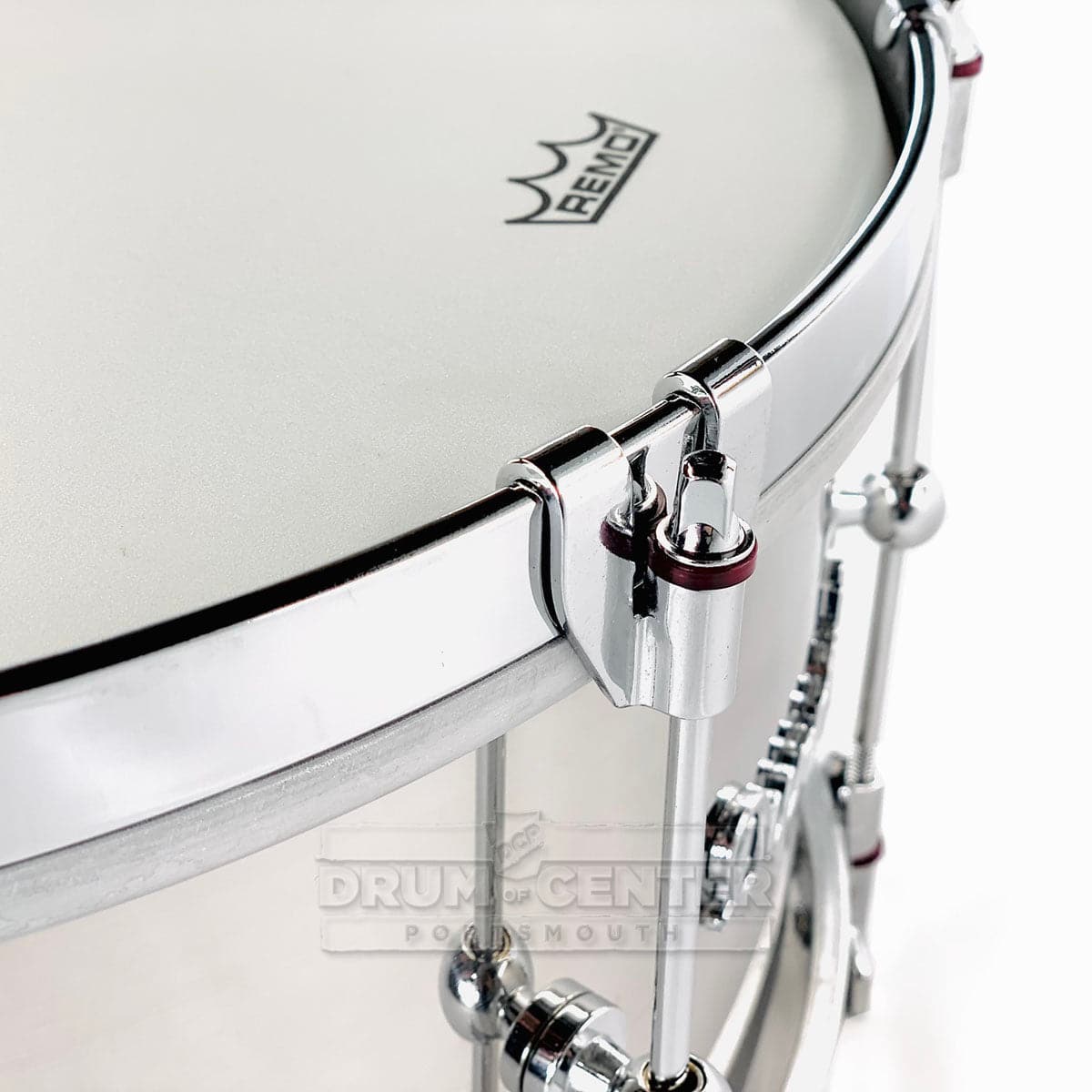 Dunnett Classic Stainless Steel Single Tension Snare Drum 14x6.5 w/Cold Rolled Hoops