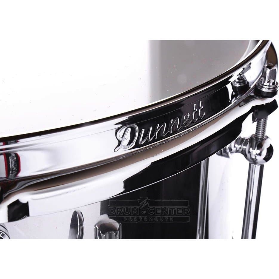 Dunnett Classic Stainless Steel Snare Drum 14x8 Polished