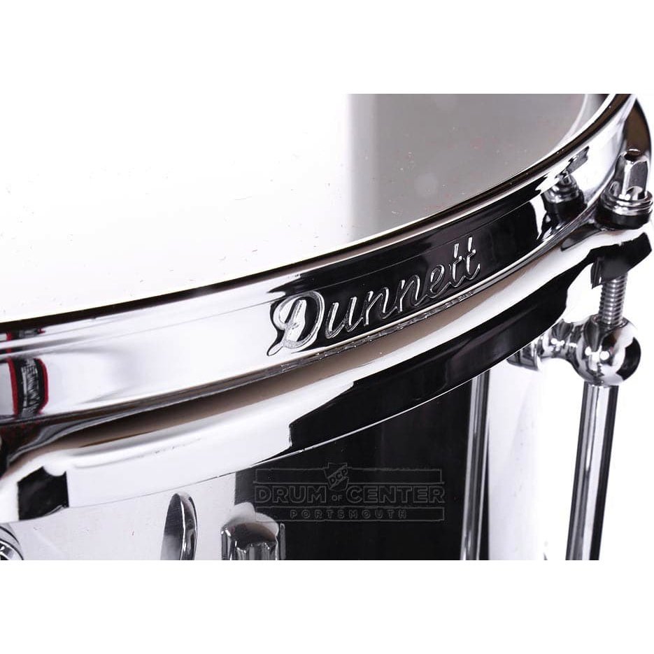 Dunnett Classic Stainless Steel Snare Drum 14x7 Polished
