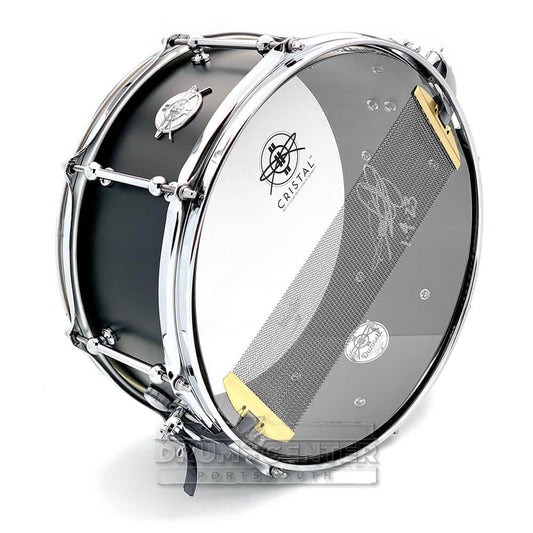 Dunnett Classic Titanium Snare Drum 14x6.5 Matte Black REFURB