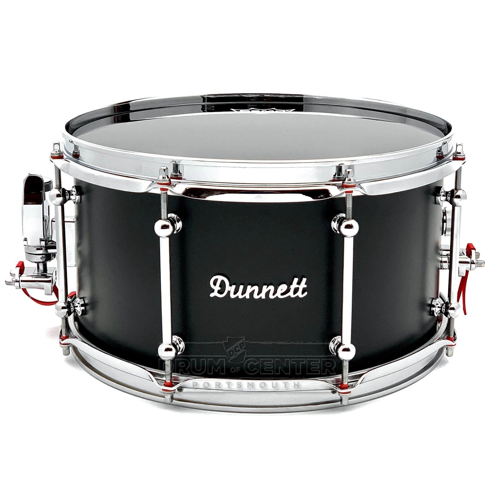 Dunnett Classic Titanium J1J Joey Jordison Tribute Snare Drum 13x7 Matte Black Serial #7