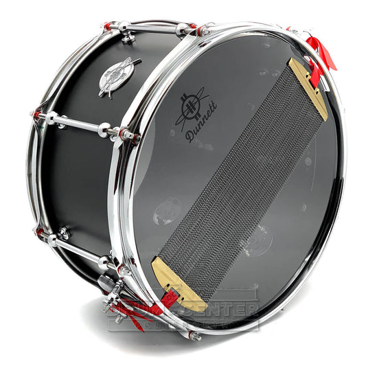 Dunnett Classic Titanium J1J Joey Jordison Tribute Snare Drum 13x7 Matte Black Serial #6