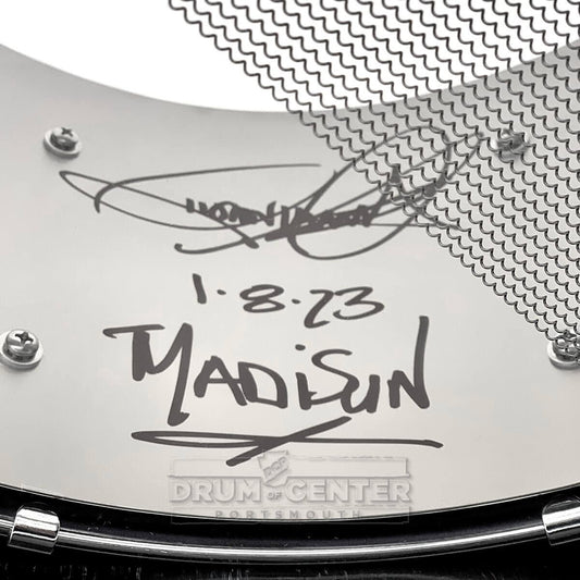 Dunnett Classic Titanium Snare Drum 14x6.5 Matte Metallic Purple w/Cold Rolled Hoops