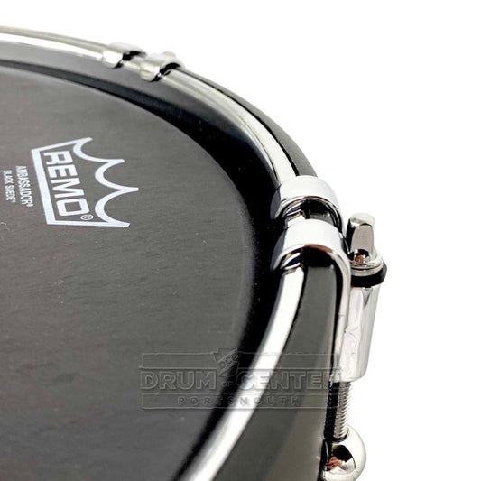 Dunnett Classic Tourbillon Snare Drum 14x8 Matte Black w/Hybrid Hoops