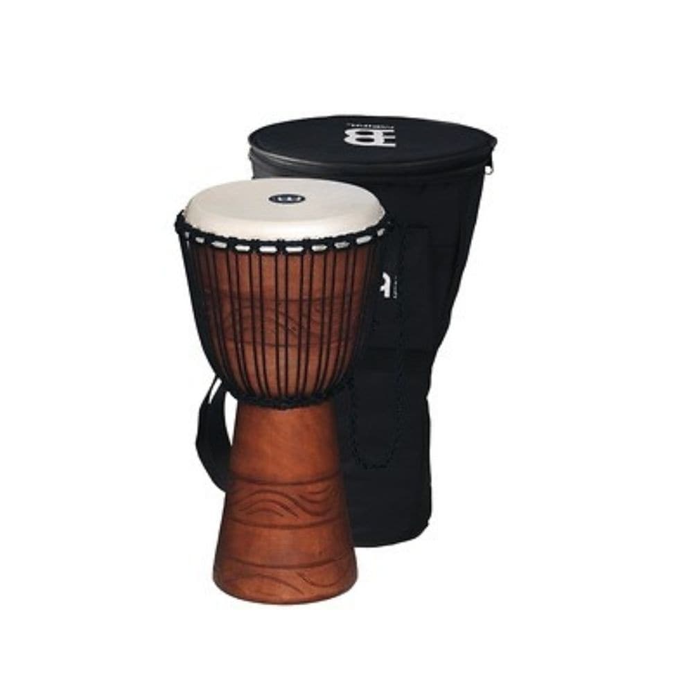 Meinl African Style Rope Tuned Djembe 10 Medium + Bag Water Series