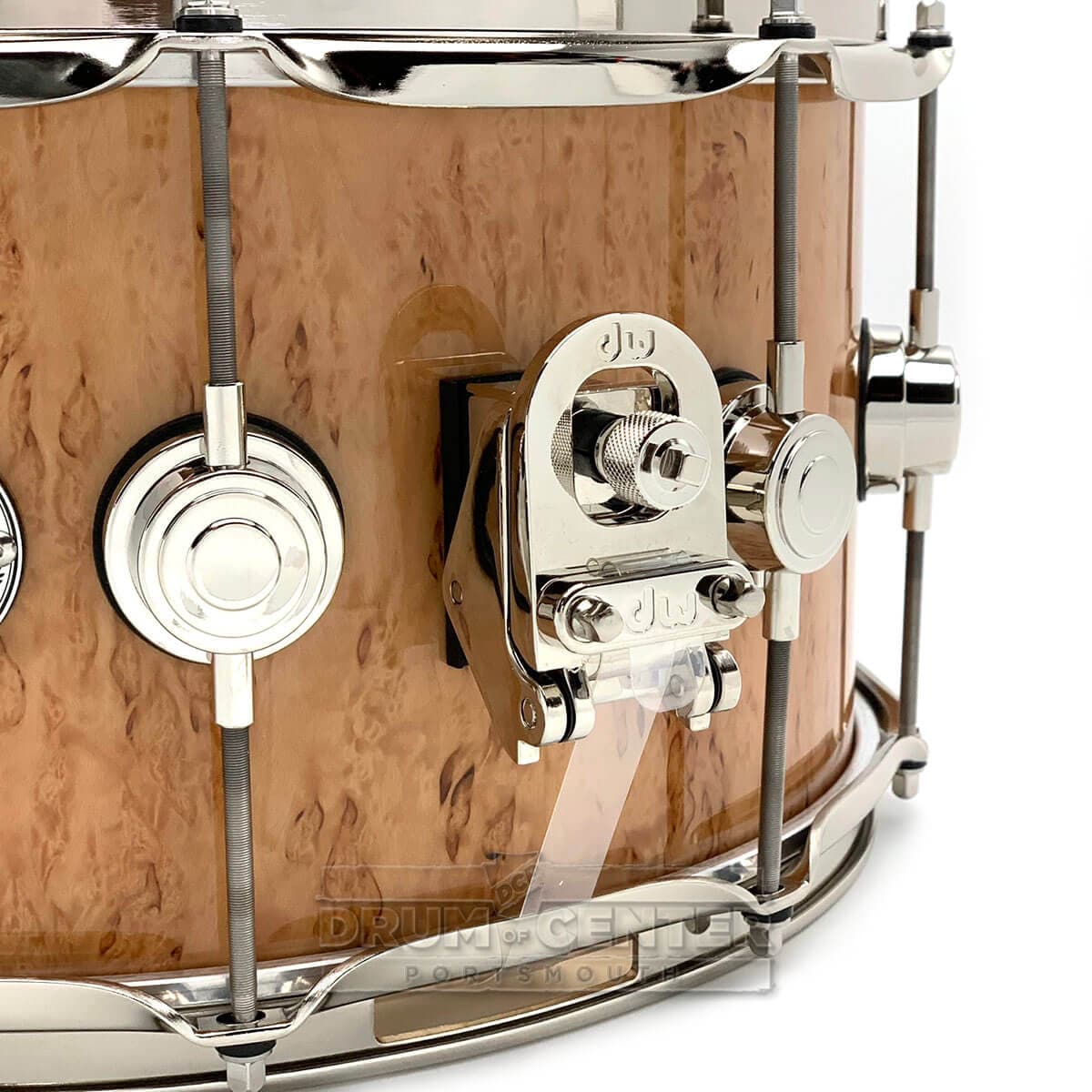 DW Collectors Birch Snare Drum 14x7 Kurillian Birch w/Nickel Hardware