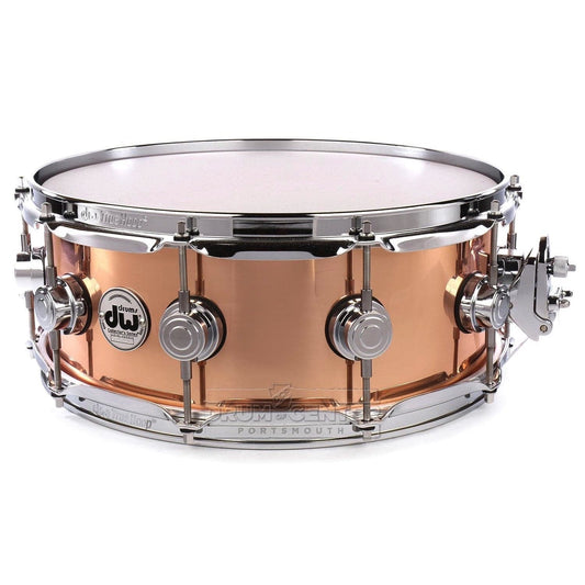 DW Collectors Copper Snare Drum 14x5.5 Chrome Hardware