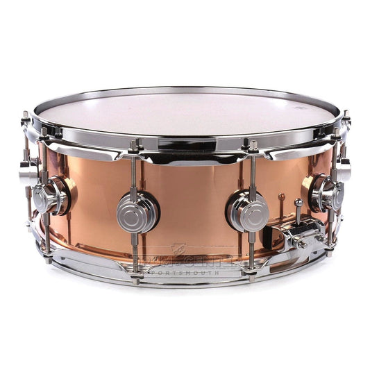 DW Collectors Copper Snare Drum 14x5.5 Chrome Hardware