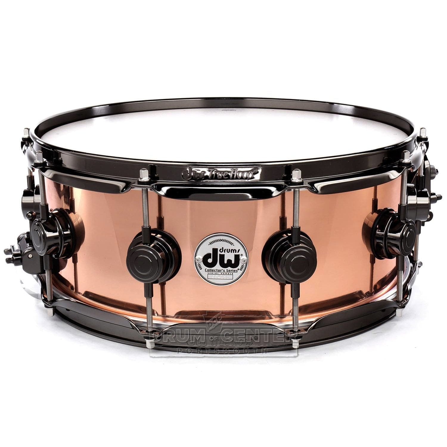 DW Collectors 3mm Copper Snare Drum 14x5.5 Black Nickel Hw