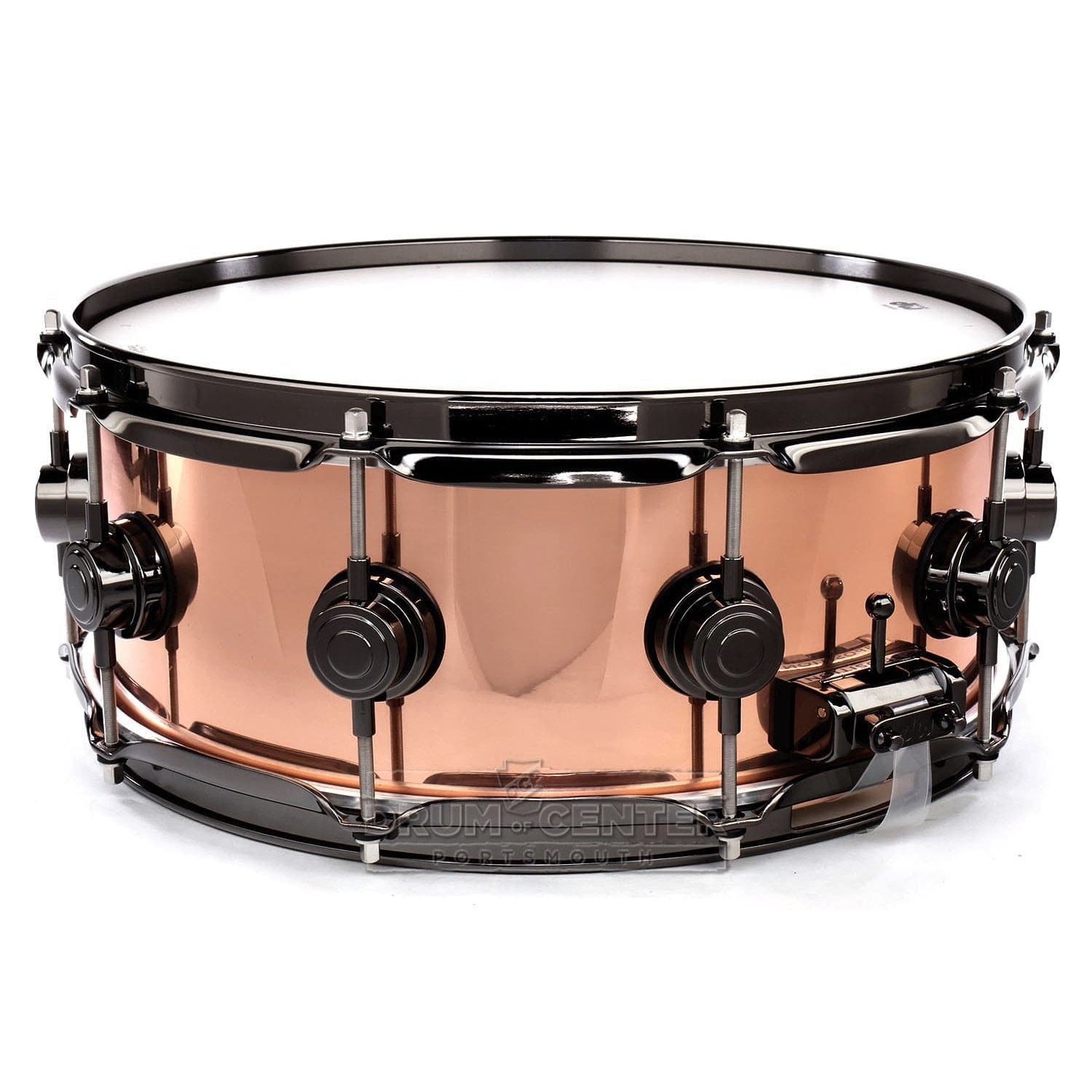 DW Collectors 3mm Copper Snare Drum 14x5.5 Black Nickel Hw