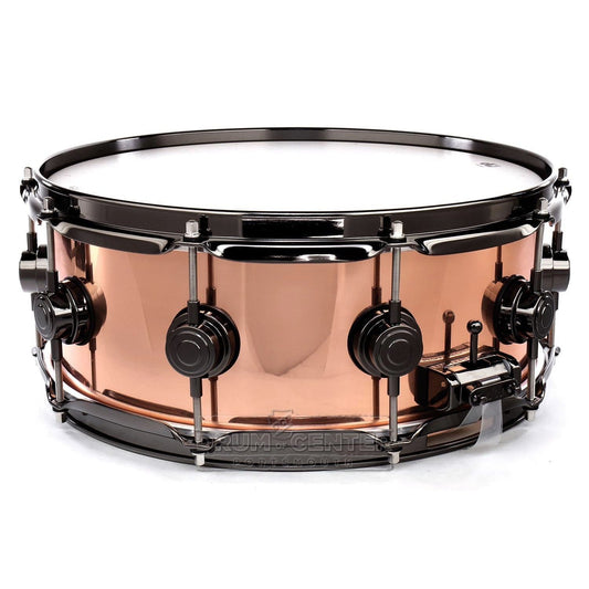 DW Collectors 3mm Copper Snare Drum 14x5.5 Black Nickel Hw