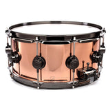 DW Collectors 3mm Copper Snare Drum 14x6.5 Black Nickel Hw