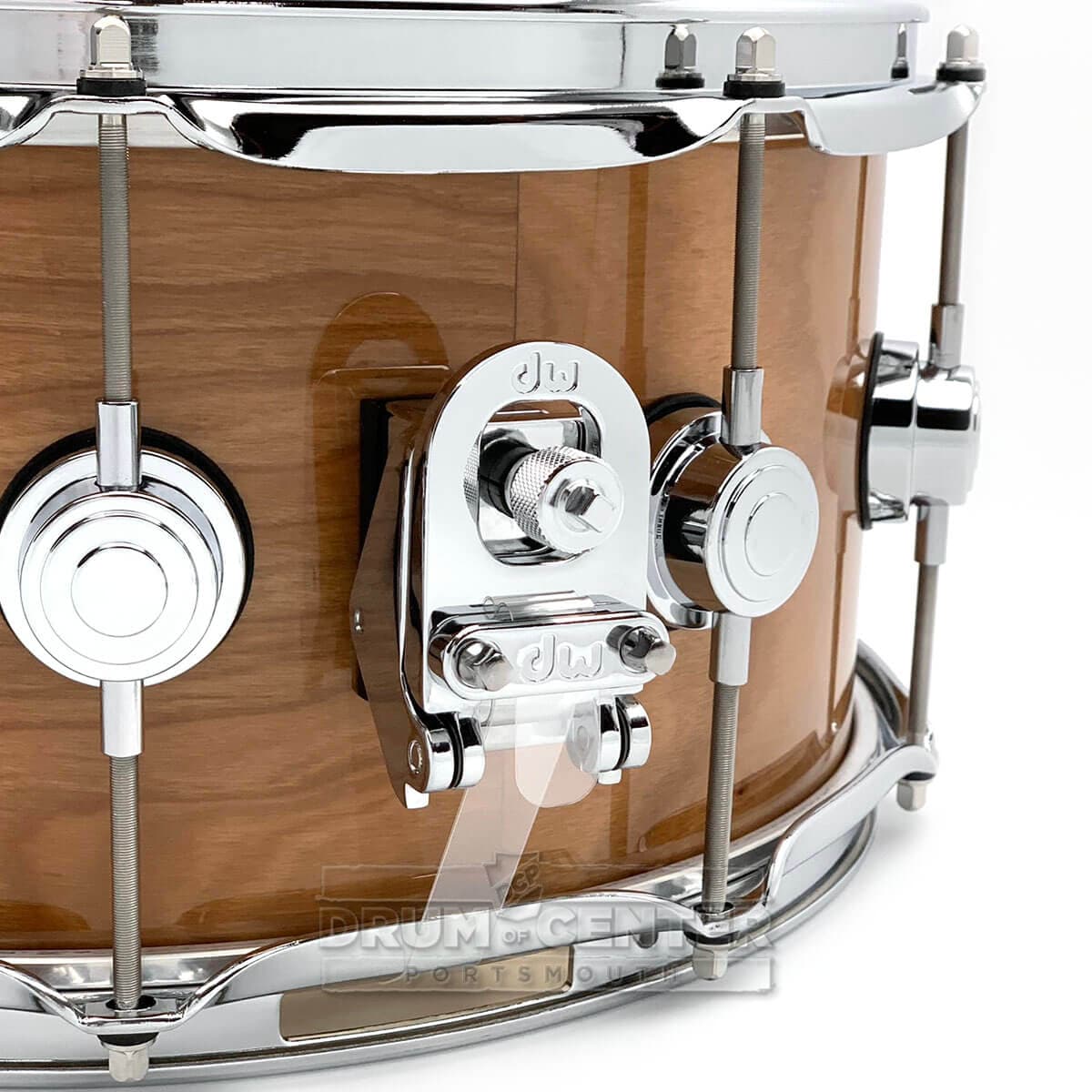 DW Jazz Series Cherry/Gum Snare Drum 14x6.5 Natural Lacquer