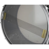 DW Collectors Series Satin Black Brass Snare Drum - 14x6.5 - Satin Chrome Hardware