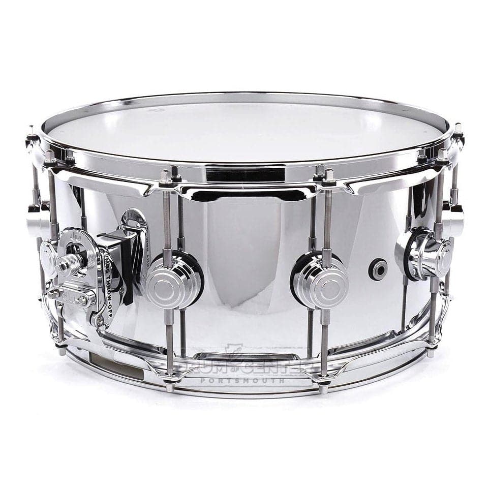 DW Collectors Steel Snare Drum 14x6.5 Polished