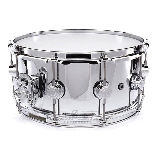 DW Collectors Steel Snare Drum 14x6.5 Polished