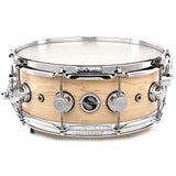 DW Collectors Super Sonic Solid Ply Snare Drum 14x5.5 Natural Satin