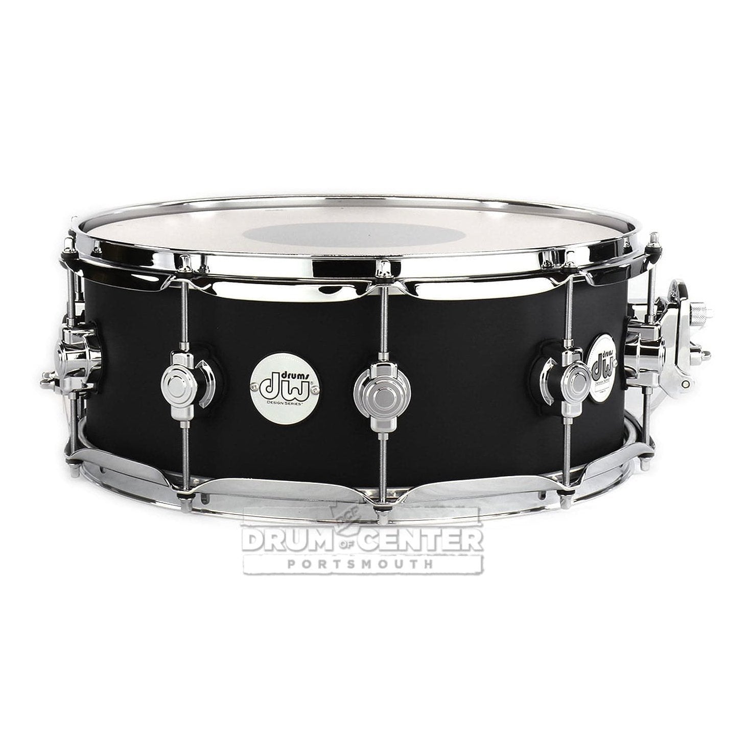 DW Design 14x5.5 Snare Drum - Black Satin